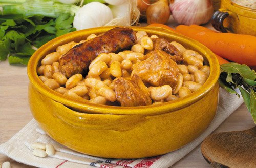 Lot de 2 cassoulets supérieur au porc