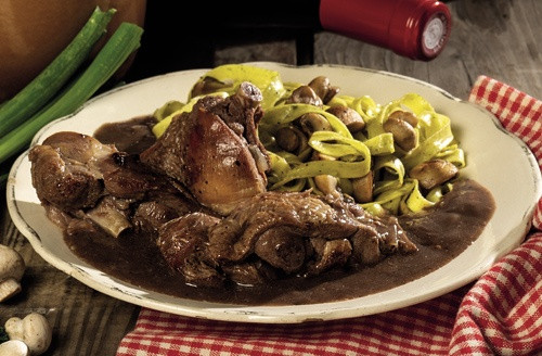 Lot de 4 Coqs au vin