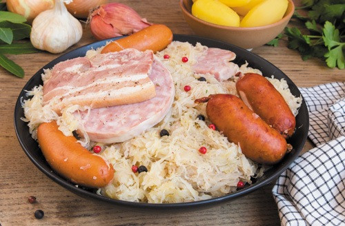 Choucroute garnie à l'alsacienne