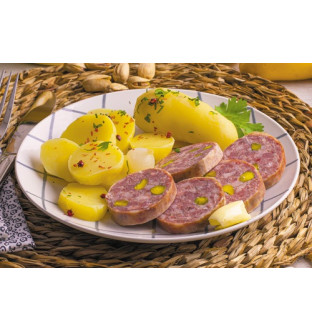 Lot de 3 saucissons à cuire de Lyon pistachés