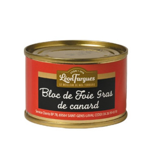 Bloc de foie gras de canard origine France 65g