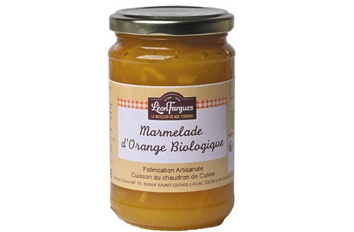 Lot de 6 Marmelades d'orange biologique