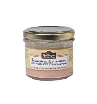 Tartinade au foie de canard à la truffe d'été 1,5% (20% de foie gras)