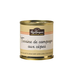 Lot de 2 Terrines de campagne aux cèpes