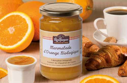 Marmelade d'orange biologique