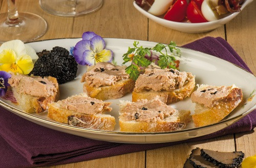 Lot de 2 Tartinades au foie de canard à la truffe d'été 1,5% (20% de foie gras)